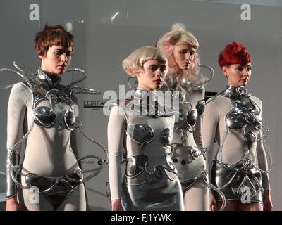 Londres, Royaume-Uni. 28 Février, 2016. Professional beauty 2016 au London ExCeL Crédit : Nastia M/Alamy Live News Banque D'Images