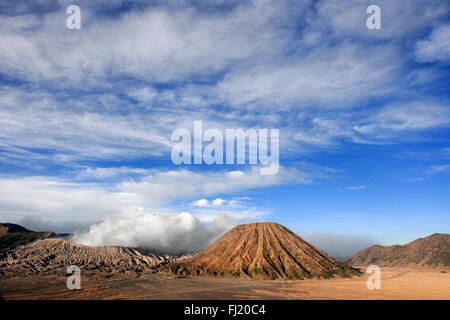Le Mont Bromo , Java , Indonésie Banque D'Images