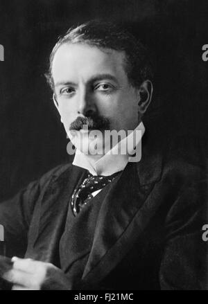 David Lloyd George, homme politique libéral qui était Premier ministre britannique pendant et immédiatement après la Première Guerre mondiale. Date de la photographie inconnue, mais Lloyd George présente comme un homme plus jeune Banque D'Images