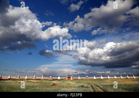 Erdene Zuu monastère Mongolie Banque D'Images