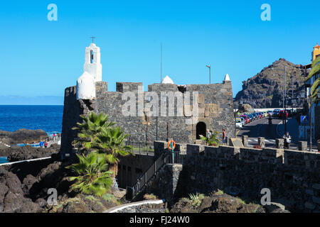 GARACHICO, ESPAGNE - 20 janvier 2016 : l'ermitage de San Roque de Garachico, Tenerife, Canaries, Espagne Banque D'Images