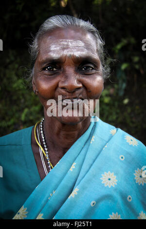 Belle femme au Sri Lanka Banque D'Images