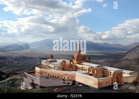 Ishak Pasha Palace à Dogubayazit - Turquie - Kurdistan du Nord Banque D'Images