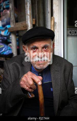 Portrait de l'homme kurde à Mardin, Turquie Banque D'Images