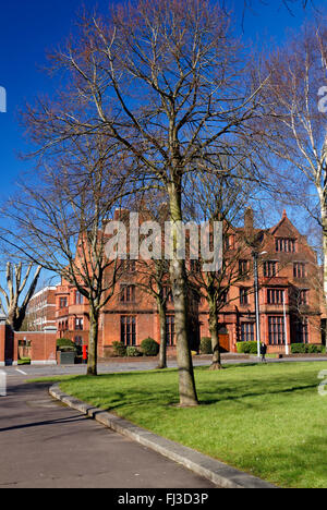 Aberdare Hall female student accommodation, Université de Cardiff, Cardiff, Pays de Galles, Royaume-Uni. Banque D'Images