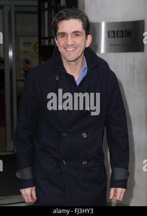 Stephen McGann arrivant à la radio 2 studios avec : Stephen McGann Où : London, Royaume-Uni Quand : 29 Jan 2016 Banque D'Images