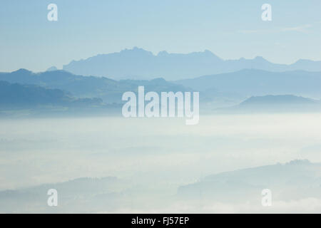 Saentismassif, Suisse, Zuercher bernois, Appenzell Banque D'Images