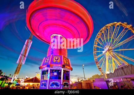 Cranger Kirmes, plus grande fête foraine en Rhénanie du Nord-Westphalie, en Allemagne, en Rhénanie du Nord-Westphalie, Ruhr, Herne Banque D'Images