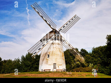 Egelsberg mill à Krefeld, Allemagne, Rhénanie du Nord-Westphalie, Bas-rhin, Krefeld Banque D'Images