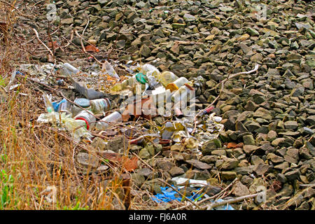 Foutaise sur railtrack, Allemagne Banque D'Images