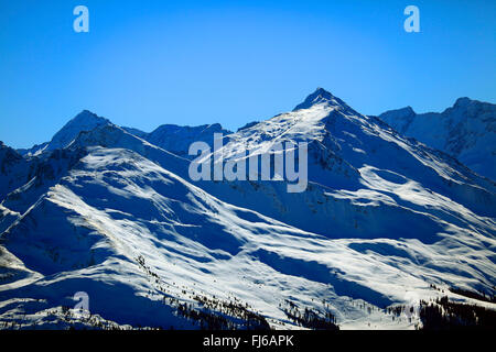 Paysage alpin près de Zell am See, Autriche, Zell Am See Banque D'Images