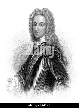 John Montagu, 2e Duc de Montagu, vicomte de Monthermer Monthermer, marquis de, 1690-1749, un pair britannique Banque D'Images