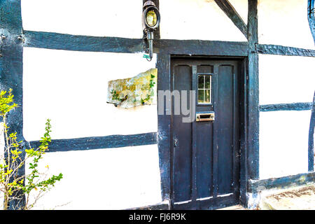 Chalet à Nether Wallop, Hampshire, où Miss Marple (TV) vécu Banque D'Images