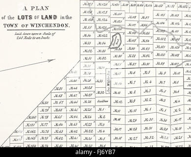 Histoire de la ville de Upper Winchendon (Comté de Worcester, Mass.) - de l'octroi d'Ipswich Canada, en 1735, à l'heure actuelle (1868) Banque D'Images