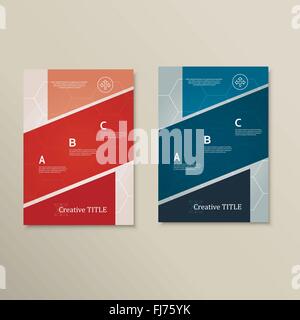 Abstract design futuriste avec des formes géométriques Illustration de Vecteur