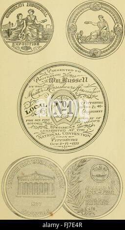 Les ordonnances et instructions pour le traitement de la maladie des pieds et des jambes du cheval (1902) Banque D'Images