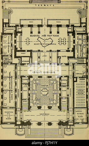 Rider's Washington ; un guide pour les voyageurs, avec 3 cartes et 22 plans (1922) Banque D'Images