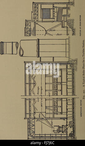 Turbines à vapeur ; Un traité pratique et théorique pour les ingénieurs et les étudiants, y compris une discussion sur la turbine à gaz (1917) Banque D'Images