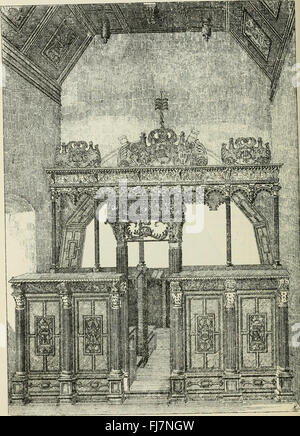 L'architecture domestique et de l'Écosse, du xiie au xviiie siècle (1887) Banque D'Images