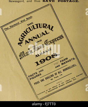 Le Mark Lane Express, journal agricole &c (1907) Banque D'Images