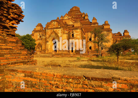 La pagode du temple Dhammayangyi dans Old Bagan, Bagan, Myanmar (Birmanie) Banque D'Images