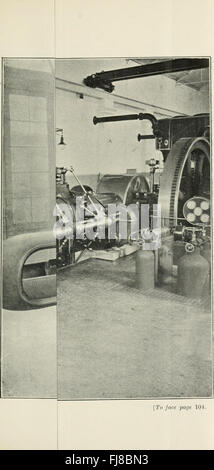 Moteurs diesel pour travaux terrestres et marins Banque D'Images