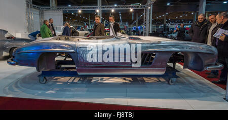 Le corps de Mercedes-Benz 300 SL convertible. Banque D'Images