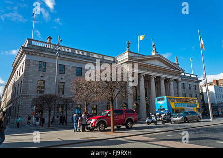 General Post Office GPO façade, O'Connell Street, Dublin, Irlande Banque D'Images