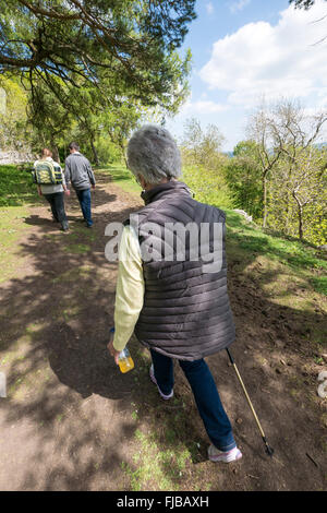 Balade dans la campagne Banque D'Images