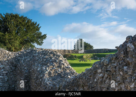 Old Sarum, Salisbury, Wiltshire, Angleterre, Royaume-Uni Banque D'Images