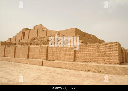 À Chogha Zanbil Ziggurat, Iran Banque D'Images