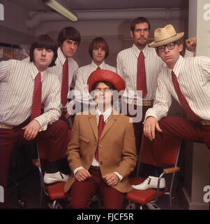 Nouvelle bande de vaudeville UK pop Group en 1967. Photo Tony Gale Banque D'Images