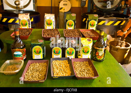 Le café, le café De Costa-Doka Estate, Alajuela, Costa Rica Banque D'Images