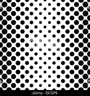Noir blanc vertical homogène de points. Illustration de Vecteur
