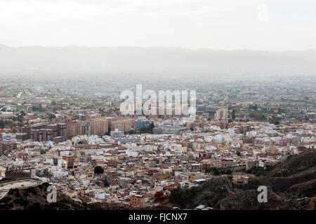 L'Espagne, région de Murcie, Lorca, paysage Banque D'Images