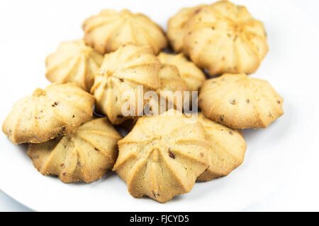 Une photo de biscuits à saveur de raisin Banque D'Images