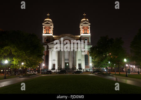 Cathédrale de l'Immaculée Conception, Mobile en Alabama Banque D'Images