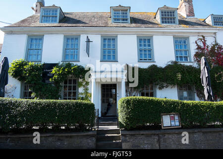 St Petroc's Restaurant and hotel administré par Rick Stein à Padstow, Cornwall, UK. Banque D'Images