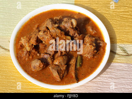 À l'indienne curry de mouton Banque D'Images