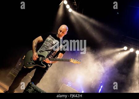 Milan, Italie. 2 mars, 2016, Milan, Italie 2 mars simple plan en concert à Milan alcatraz crédit : Roberto finizio/ alamy live news Banque D'Images