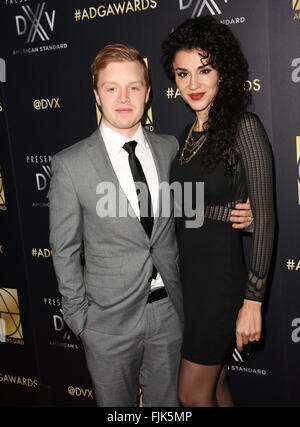 Assister à des célébrités 20e Conférence annuelle de l'excellence en production Design Awards au Beverly Hilton Hotel comprend : Noel Fisher, Layla Alizada Où : Los Angeles, California, United States Quand : 01 Oct 2016 Banque D'Images