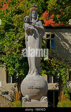 Géographie / voyage, Allemagne, Rhénanie du Nord-Westphalie, Warburg, places, le marché, l'Additional-Rights Clearance-Info-Marienbrunnen,-Not-Available Banque D'Images