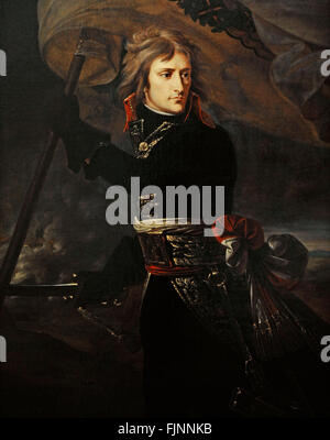 Napoléon Bonaparte (1769-1821). Empereur des Français (1804-1815). Napoléon Bonaparte au Pont d'Arcole, 1796. Par Antoine-Jean Gros (1771-1835). Huile sur toile. Musée de l'Ermitage (le Musée de l'Ermitage). Saint-pétersbourg. La Russie. Banque D'Images