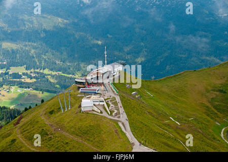 Géographie / voyage, Allemagne, Bavière, paysages, sommet de la station de téléphérique de Kanzelwand, Additional-Rights Clearance-Info-Not-Available- Banque D'Images