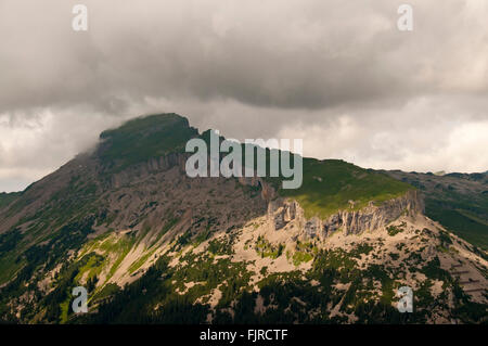 Géographie / voyage, Autriche, Vorarlberg, paysages, vue du Walmendinger Horn au Hoher Ifen, Additional-Rights Clearance-Info-Not-Available- Banque D'Images