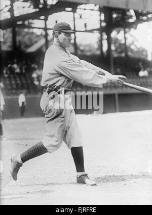 Nap Lajoie, Ligue Majeure de Baseball, Portrait, Cleveland Naps, vers 1914 Banque D'Images