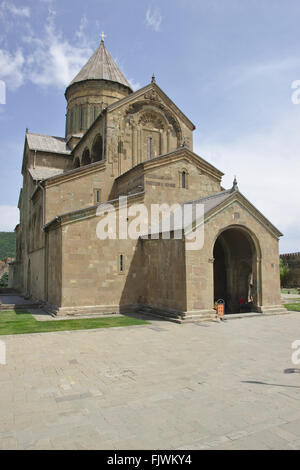 La cathédrale de Svetitskhoveli à Mtskheta (Géorgie) Banque D'Images