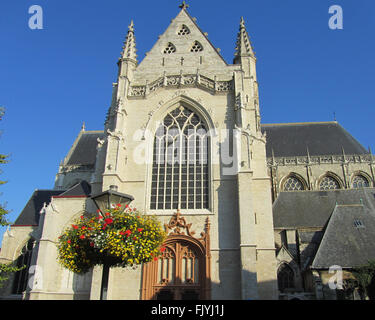 Saint Martins, Alost : récemment rénové, l'extérieur de l'église de Saint Martin (Sint Martinus Kerk) à Alost, Belgique. Banque D'Images