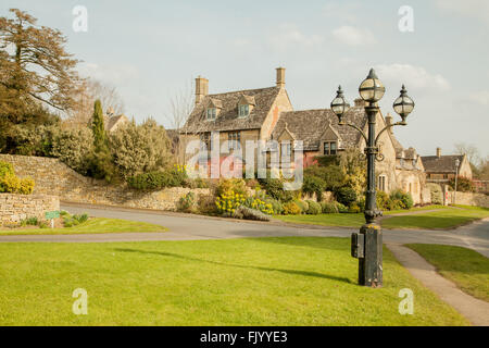 Village de Chipping Campden dans la région des Cotswolds Banque D'Images