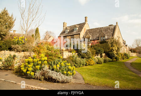 Village de Chipping Campden dans la région des Cotswolds Banque D'Images